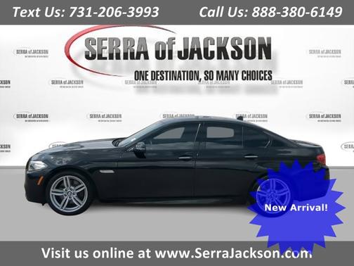 Black 2015 BMW 535 i