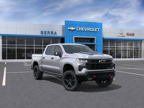 Sterling Gray Metallic 2026 Chevrolet Silverado 1500 LT Trail Boss