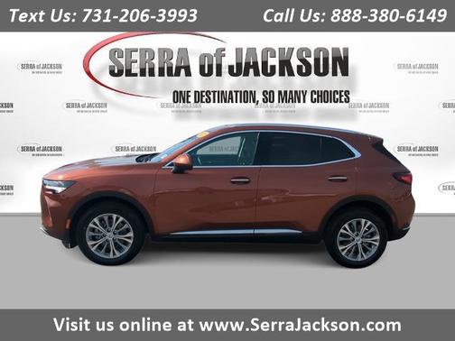 Burnished Bronze Metallic 2022 Buick Envision Preferred