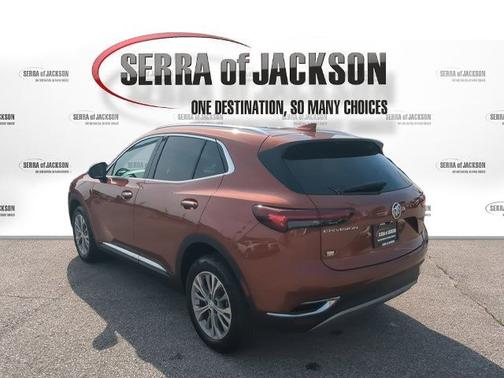 Burnished Bronze Metallic 2022 Buick Envision Preferred