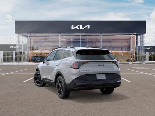 Wolf Gray 2026 Kia Sportage Hybrid X-Line