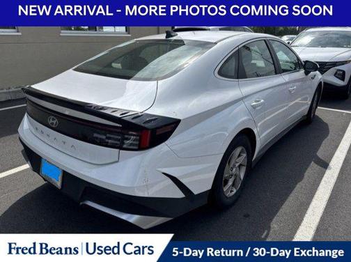 Serenity White 2026 Hyundai SONATA SE