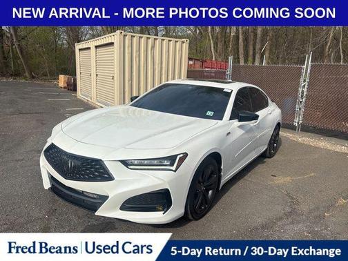 Platinum White Pearl 2021 Acura TLX A-Spec