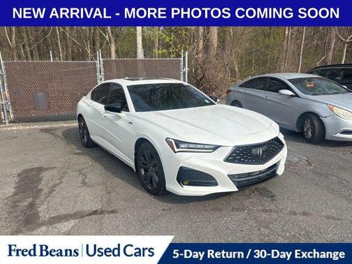Platinum White Pearl 2021 Acura TLX A-Spec