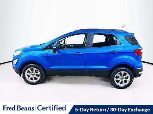 Blue Candy Metallic Tinted Clearcoat 2019 Ford EcoSport SE
