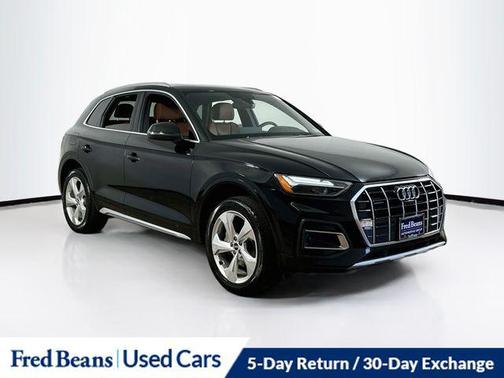 Black 2021 Audi Q5 45 Premium Plus