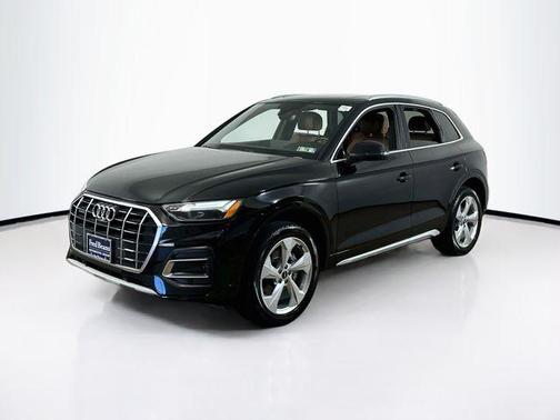 Black 2021 Audi Q5 45 Premium Plus