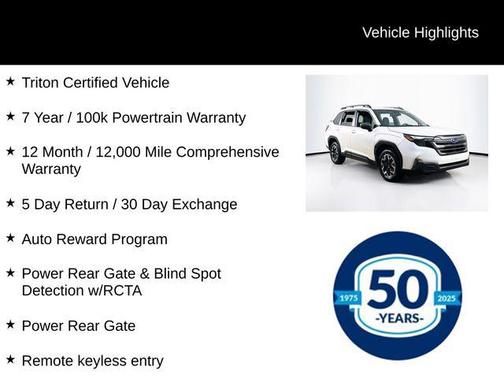 2025 Subaru Forester Premium