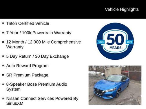 2021 Nissan Sentra SR