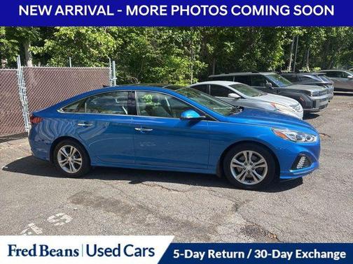 Electric Blue 2019 Hyundai SONATA Limited