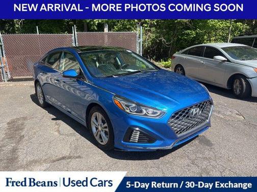 Electric Blue 2019 Hyundai SONATA Limited