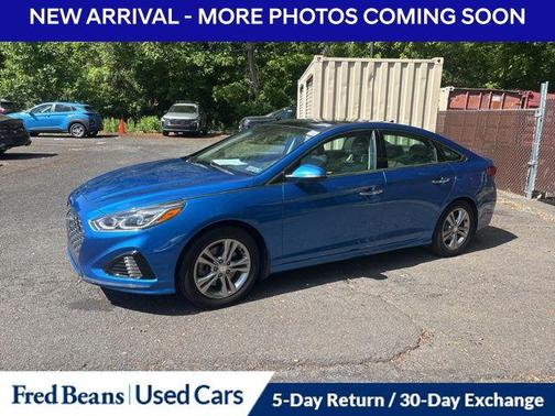 Electric Blue 2019 Hyundai SONATA Limited