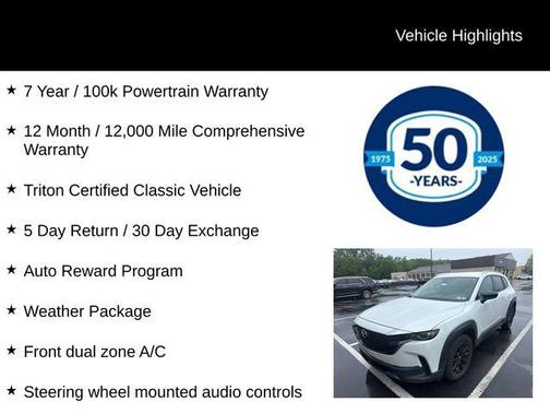 Wind Chill Pearl 2024 Mazda CX-50 2.5 S Preferred Package