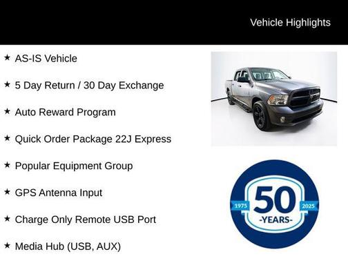 2016 RAM 1500 Tradesman/Express