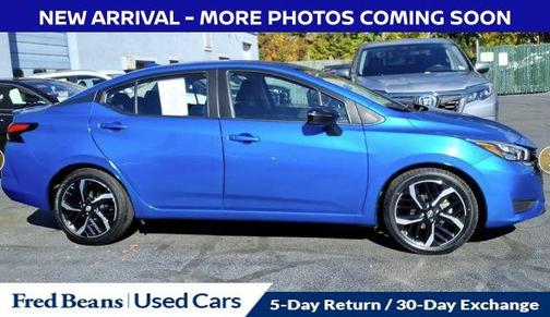 Electric Blue Metallic 2024 Nissan Versa 1.6 S
