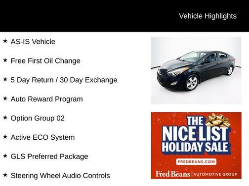 2013 Hyundai ELANTRA GLS