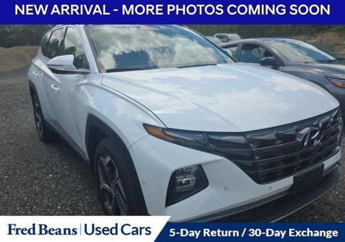 Serenity White Pearl 2023 Hyundai TUCSON Limited
