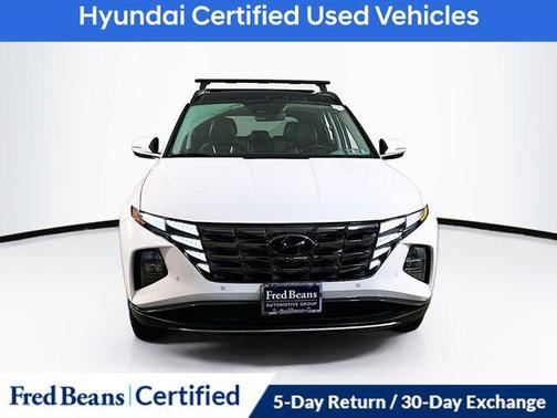 Serenity White Pearl 2023 Hyundai TUCSON Limited