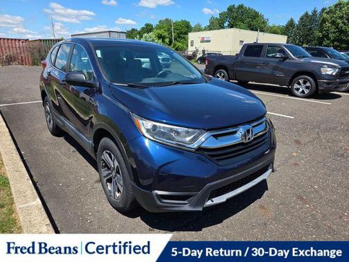 Blue 2017 Honda CR-V LX