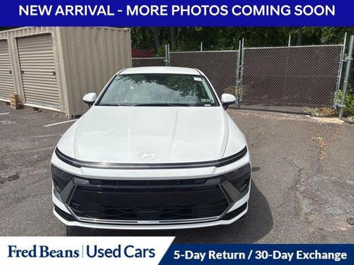 Serenity White 2025 Hyundai SONATA SEL