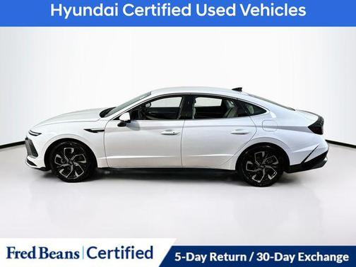 Serenity White 2025 Hyundai SONATA SEL
