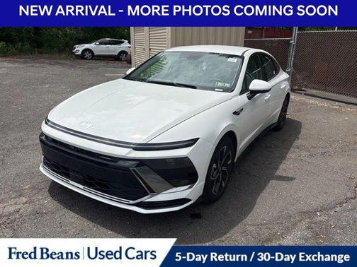 Serenity White 2025 Hyundai SONATA SEL