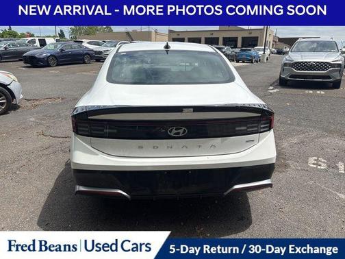 Serenity White 2025 Hyundai SONATA SEL