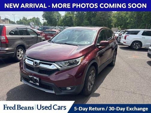 Red 2019 Honda CR-V EX