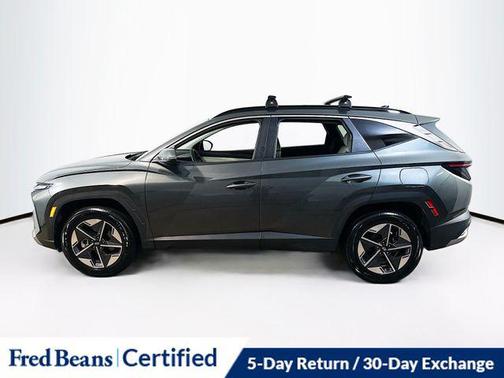 Amazon Gray 2025 Hyundai TUCSON Hybrid SEL Convenience