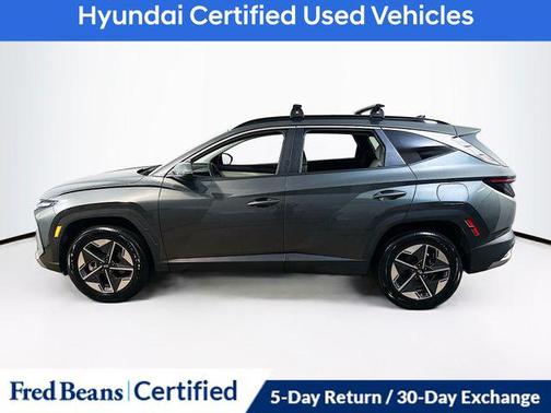 Amazon Gray 2025 Hyundai TUCSON Hybrid SEL Convenience