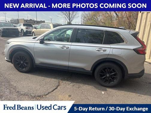 Lunar Silver Metallic 2024 Honda CR-V Hybrid Sport AWD