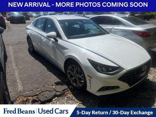 Serenity White 2023 Hyundai SONATA SEL