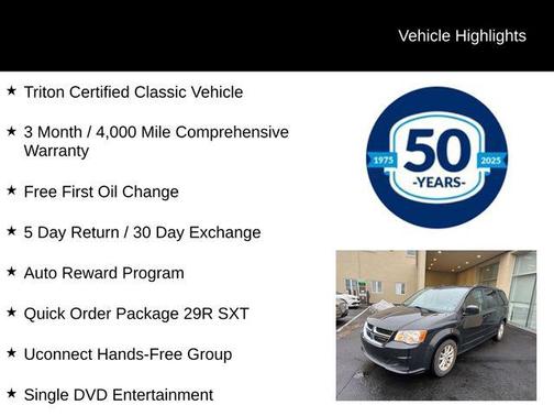 2016 Dodge Grand Caravan SXT