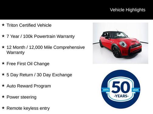 2023 MINI Convertible Cooper S