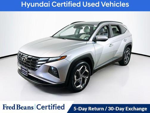 Shimmering Silver 2023 Hyundai TUCSON SEL