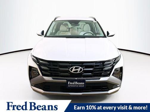 Creamy White Pearl 2026 Hyundai TUCSON Hybrid SEL