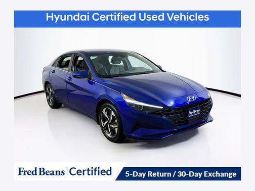 Intense Blue 2023 Hyundai ELANTRA SEL
