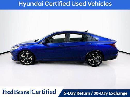 Intense Blue 2023 Hyundai ELANTRA SEL