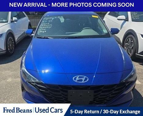 Intense Blue 2023 Hyundai ELANTRA SEL