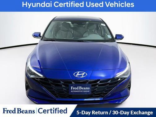 Intense Blue 2023 Hyundai ELANTRA SEL