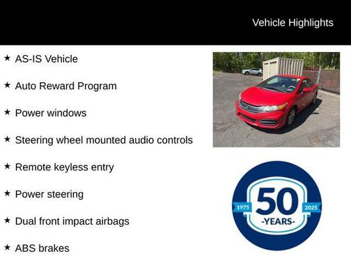 Rallye Red 2015 Honda Civic LX
