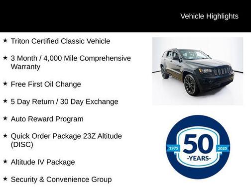 2017 Jeep Grand Cherokee Altitude