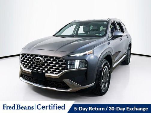 2021 Hyundai SANTA FE HEV Blue