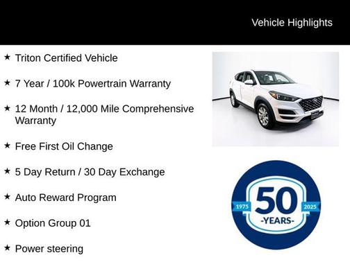 2020 Hyundai TUCSON SE