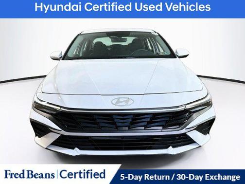 Serenity White 2024 Hyundai ELANTRA SEL
