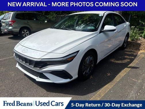 Serenity White 2024 Hyundai ELANTRA SEL
