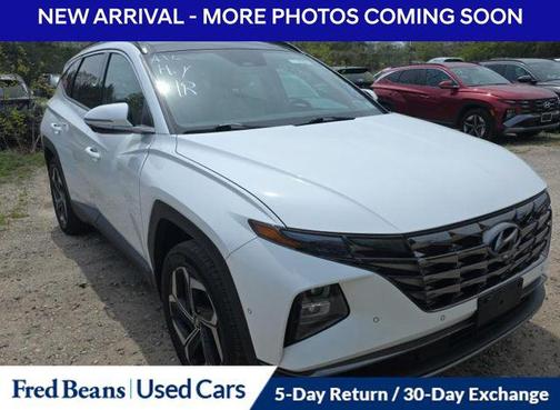 Serenity White Pearl 2023 Hyundai TUCSON Limited