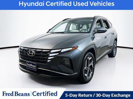 Amazon Gray 2023 Hyundai TUCSON Hybrid SEL Convenience