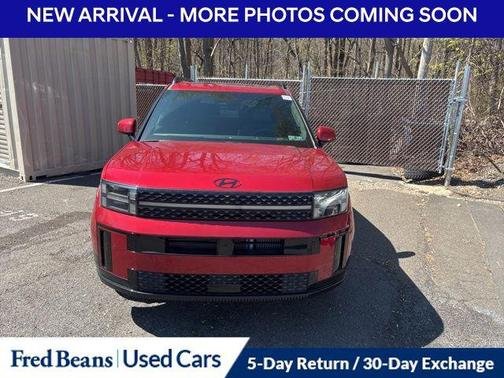 Ultimate Red 2025 Hyundai SANTA FE HEV Calligraphy