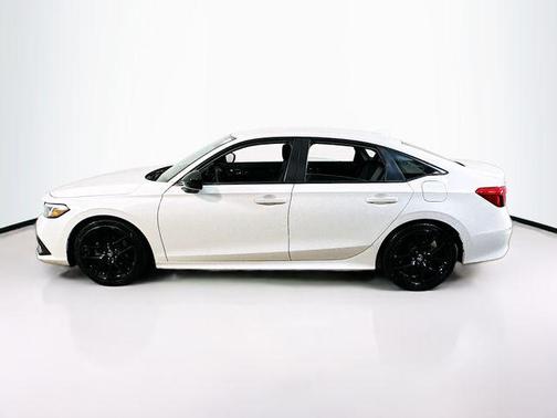 Platinum White Pearl 2024 Honda Civic Sport